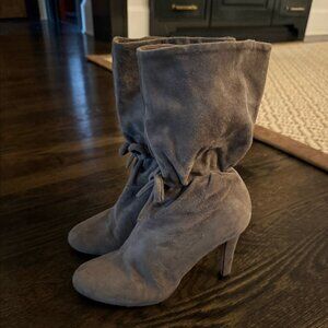 Kate Spade Grey Suede Boots | Size 6